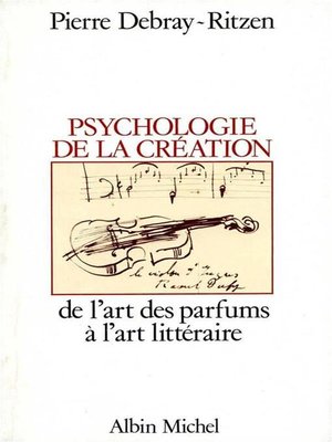 cover image of Psychologie de la création